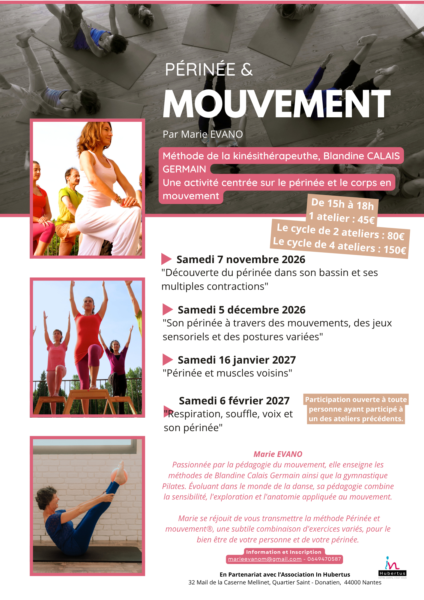 Atelier Périnée et Mouvement